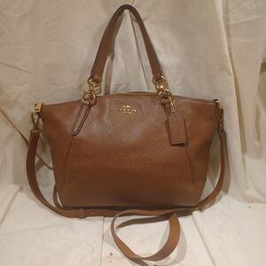 Coach Brown Leather Shoulder Bag